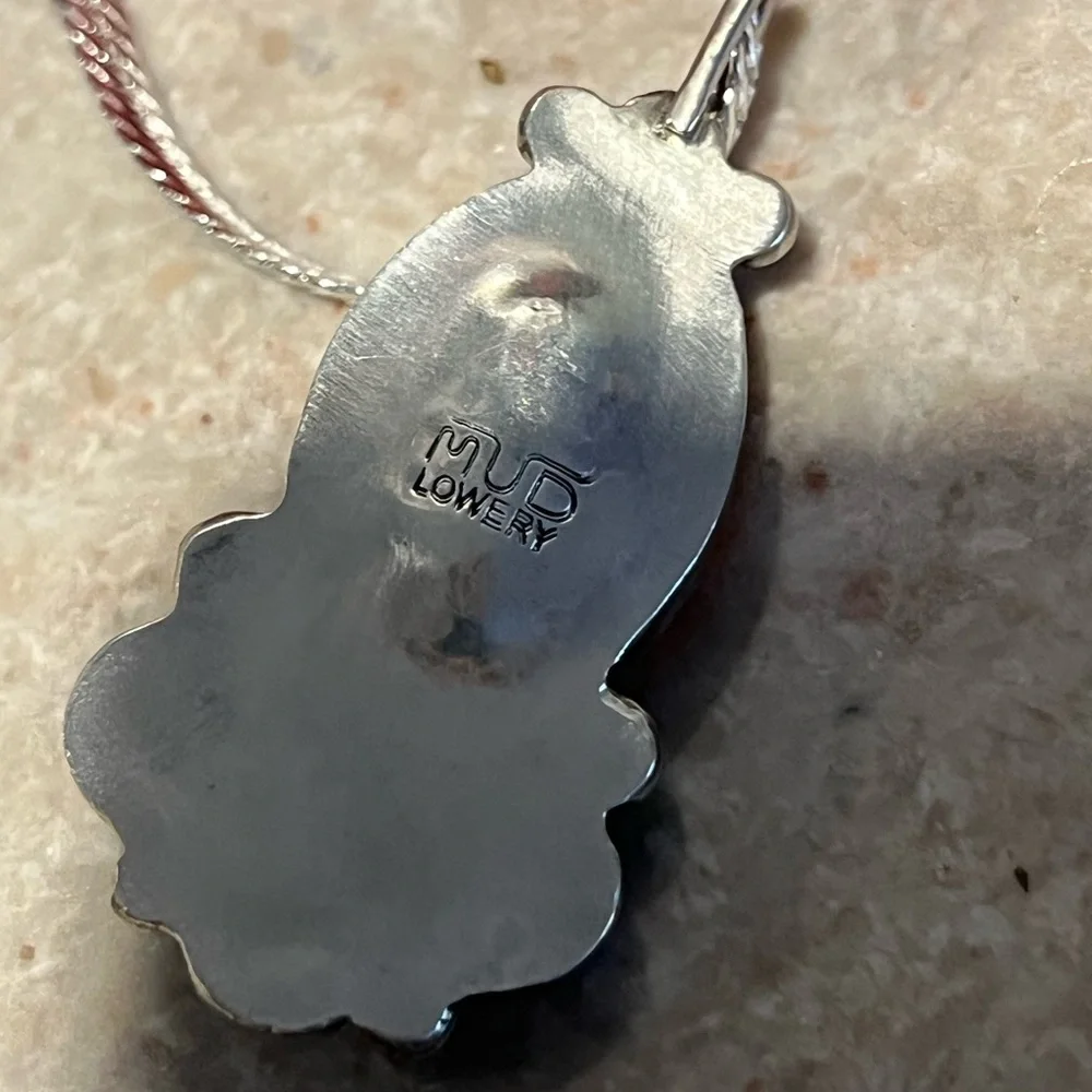 Mud Lowery Crystal & Turquoise Necklace- NIB - Picture 7 of 14